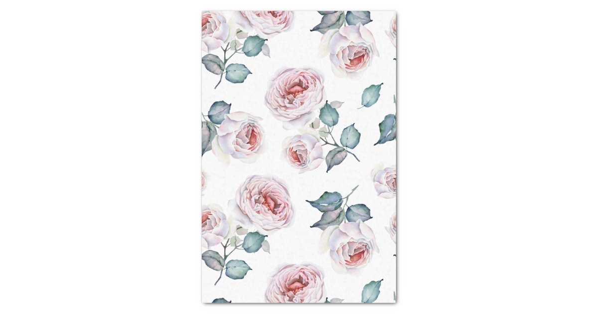 Wild Flower Herbal Lavender Pastel Tissue Paper