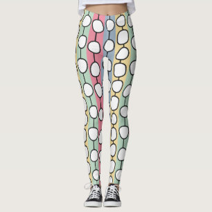 Pastel MCM Colorful Lines  Leggings