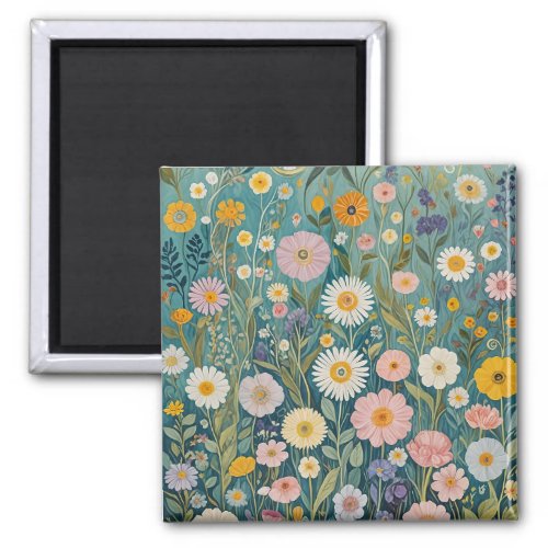 Pastel Meadow Bliss Magnet