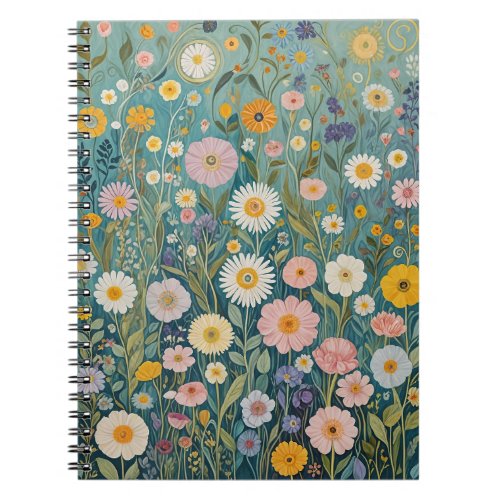 Pastel Meadow Bliss Notebook