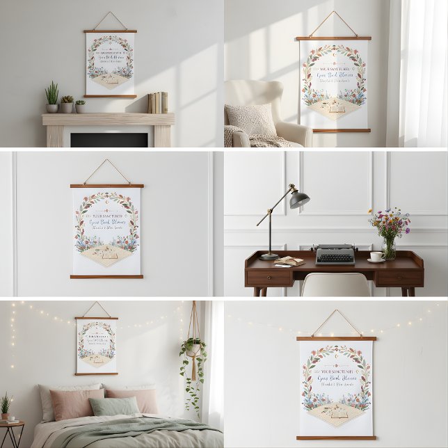 Pastel Meadow Flowers Tapestry (Pastel Meadow Flowers Tapestry)