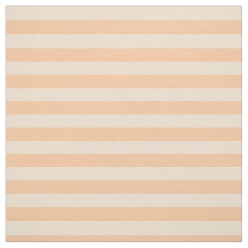 Pastel Melon Striped Fabric