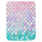 Pastel Mermaid Baby Blanket