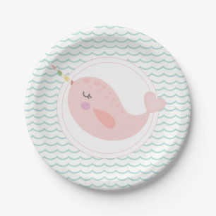 Pastel Mermaid birthday plate