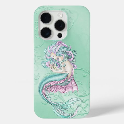 Pastel Mermaid  iPhone 15 Pro Case
