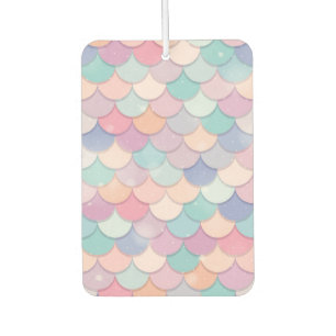 Pastel Mermaid Scale Air Freshener