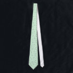 Pastel Mint-Green 12 Vintage Floral Damasks Tie<br><div class="desc">Elegant white and pastel mint-green 12 vintage floral damasks.</div>