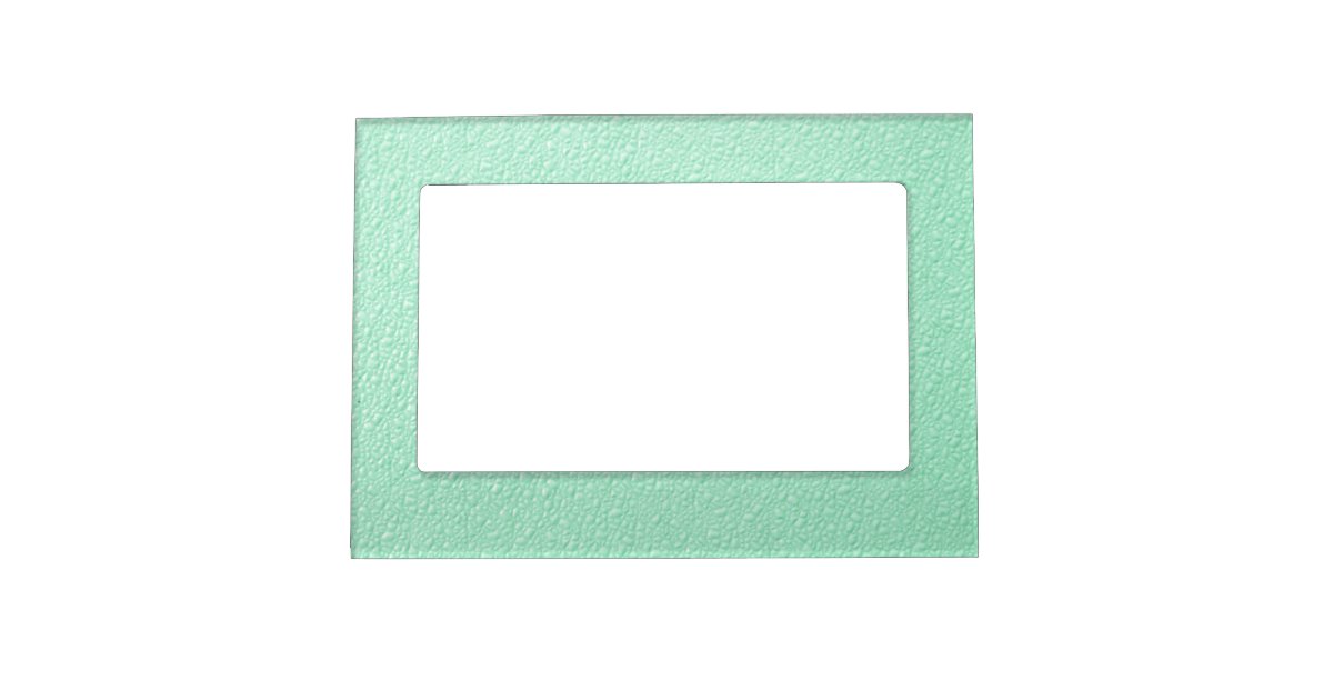 Pastel Mint Green Trendy Colors Photo Frame Zazzle