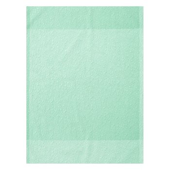Pastel Mint Green Trendy Colors Tablecloth by Chicy_Trend at Zazzle