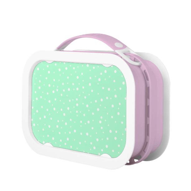 mint green lunch box