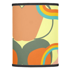 Pastel Modern abstract pattern BLush sage green Lamp Shade