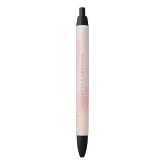 Pastel Modern Abstract Wedding Pen