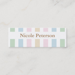 Pastel Mommy Calling Card