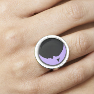 Pastel Moon Ring