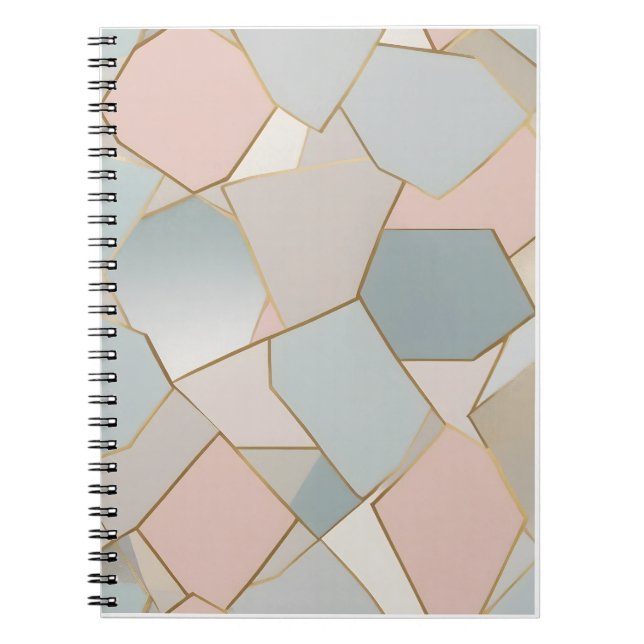 Pastel Mosaic Dream Notebook (Front)