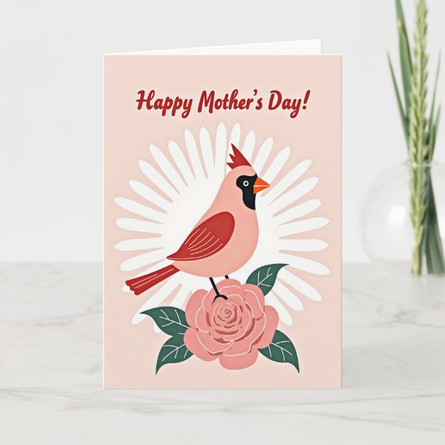 Pastel Mothers Day Love Card (Front)