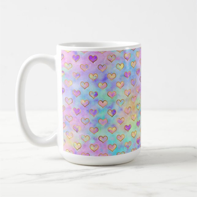 PASTEL MULTI COLORED MUG (Left)