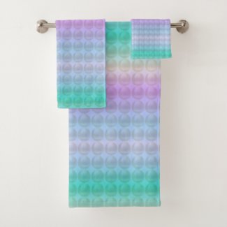 Pastel Multicolor Abstract Geometric Shapes