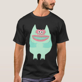 Pastel Nauga Stuffed Animal Monster Throwback T-Shirt