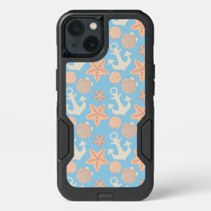 Pastel Nautical Pattern iPhone 13 Case