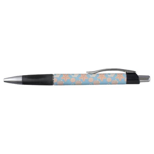 Pastel Nautical Pattern Pen (Top)