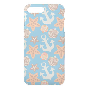 Pastel Nautical Pattern iPhone 8 Plus/7 Plus Case