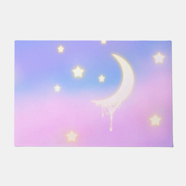 Pastel Night Sky Doormat (Front)