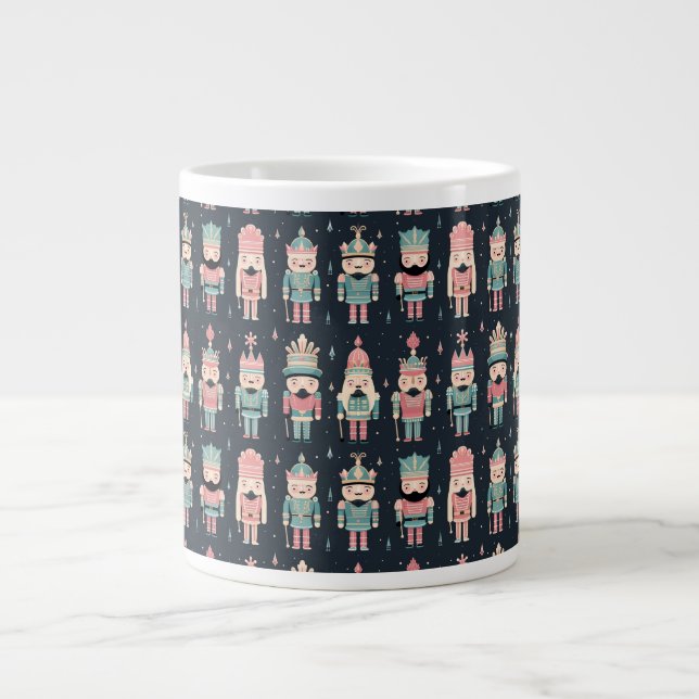 Pastel Nutcracker Giant Coffee Mug (Front)