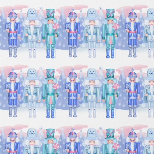 Pastel Nutcracker Kings Wrapping Paper