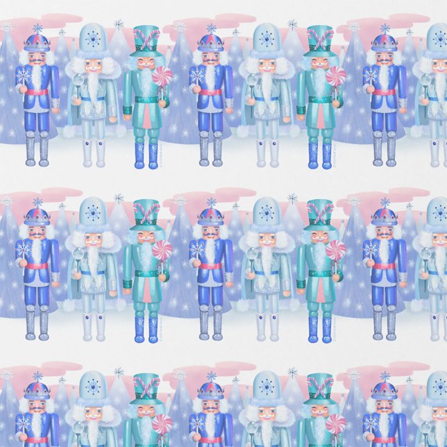 Pastel Nutcracker Kings Wrapping Paper (Creator Uploaded)