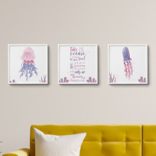 Pastel Ocean Dreams Peel And Stick Photo Tile