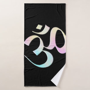 Pastel Om Bath Towel