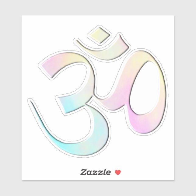 Pastel Om  Sticker (Sheet)