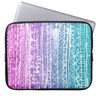 Pastel Ombre Aztec Laptop Sleeve