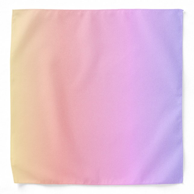 Pastel Ombre Bandana (Front)
