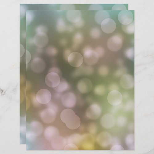 Pastel ombre bokeh pattern scrapbook paper