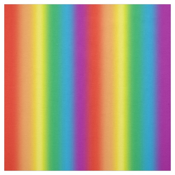 Pastel Rainbow Ombre Fabric Zazzle