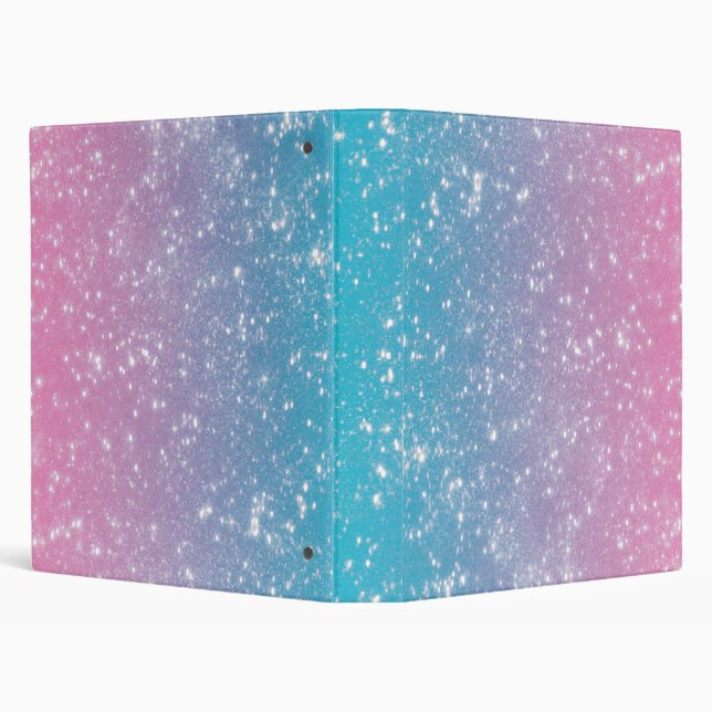 Pastel Ombre Glitter Binder (Background)