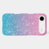Pastel Ombre Glitter Case-Mate iPhone Case (Back (Horizontal))