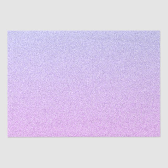 Pastel Ombre Glitter Tissue Paper (Front)