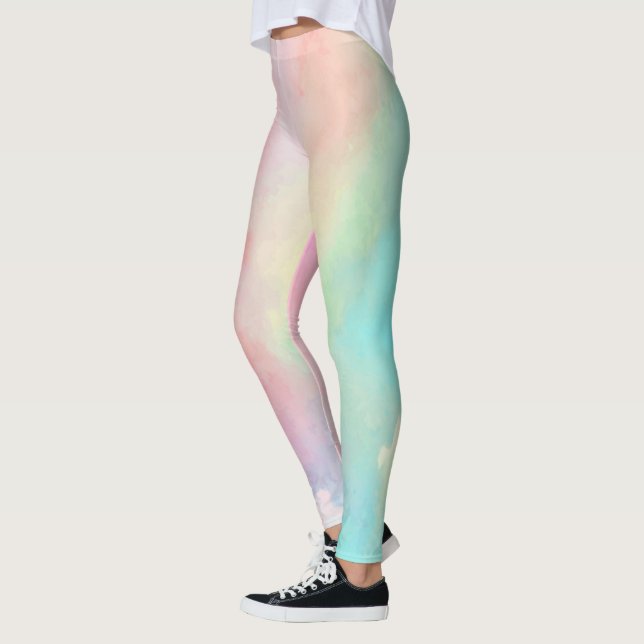 Pastel Ombre. Leggings (Left)