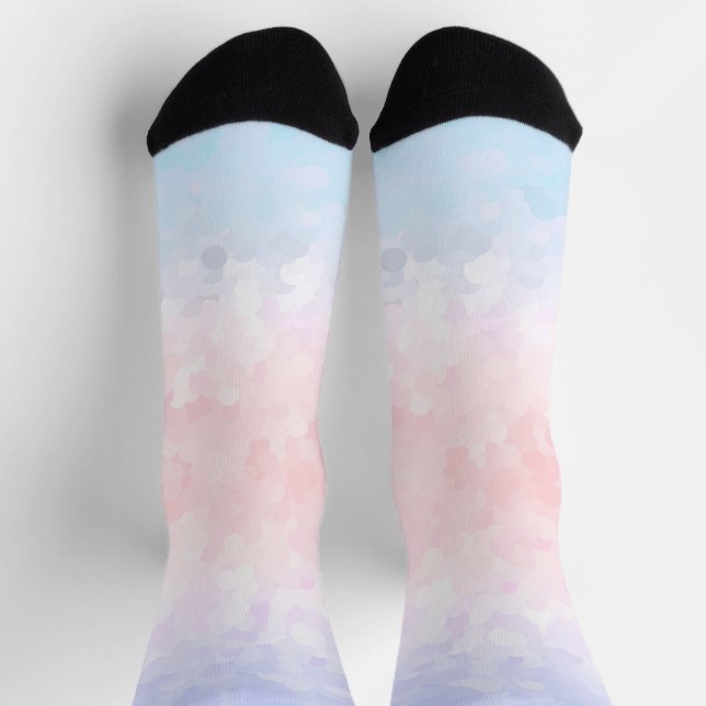 Pastel Ombre Socks (Top)