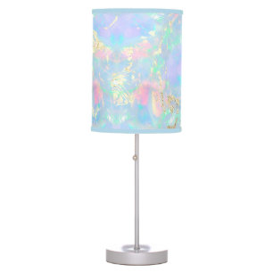 pastel opal abstract table lamp