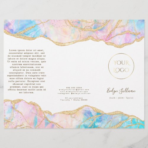 Pastel Opal design brochure