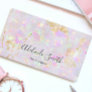 pastel opal mineral business card