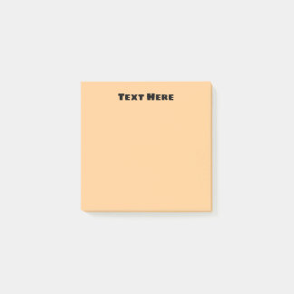 Pastel Orange/Yellow Post-it Notes