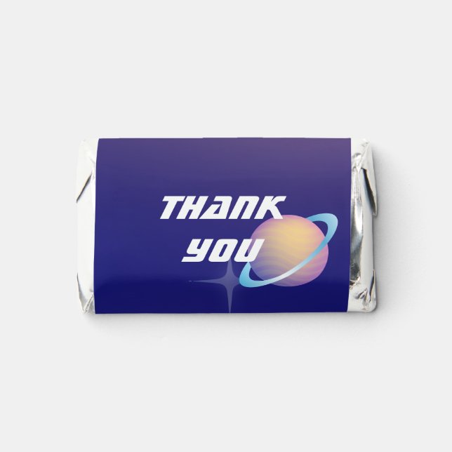 Pastel Outer Space Hershey's Miniatures (Front)