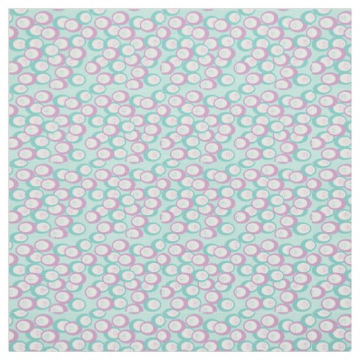 Pastel Ovals  Fabric