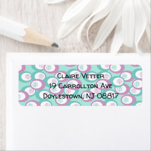 Pastel Ovals Label