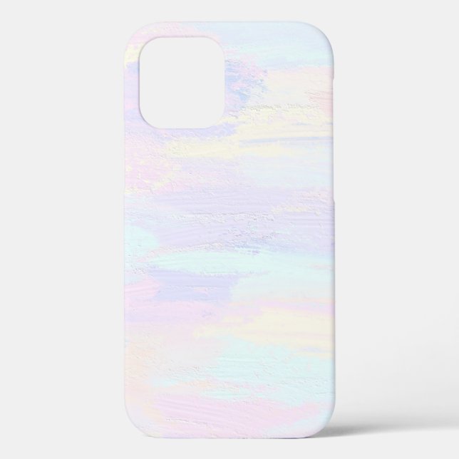 Pastel Paint Strokes Case-Mate iPhone Case (Back)